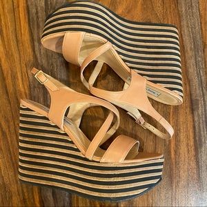 Giampaolo Viozzi 39 Wedge Platform Heel 8.5